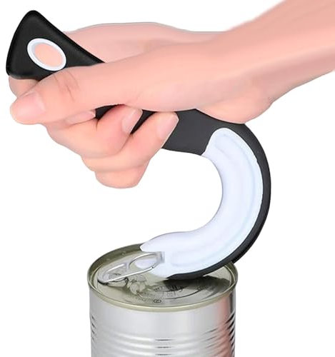 Ruhnjyg Dosenöffner Ring Pull GlasÖffner, Dosenöffner, J Förmig Küchenhelfer, Einfach Zu Öffnender Ring-Pull-Öffner