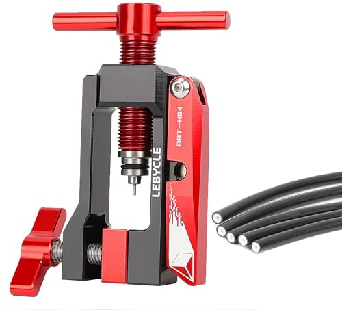 Hydraulischer Fahrradschlauchschneider, Nadel Driver Einführ Werkzeug | Hydraulik Schlauch Fitting Einsatz Nadeldreher Einsetzwerkzeug, installieren Sie Olive Banjo Set Werkzeug BH59 BH90