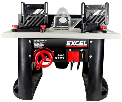 Excel Table Router Cutter 240V/1500W Black