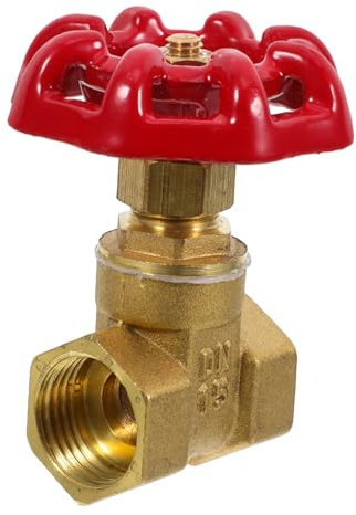 CIYODO Manual Gate Valve Heavy Duty Hose Shutoff Valve with Rotating Handle for Outdoor Water Spigot Replacement Suitable for Garden Hose Dn15 Medium Size