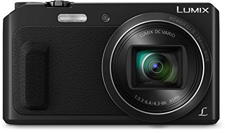 Panasonic Lumix DMC-TZ57 Compact Digital Camera - Black (16 MP, 20x Optical Zoom) (Renewed)