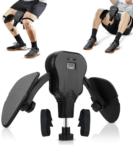 Hip Trainer, Gamba Trainer, Allenatore per Muscoli del Pavimento Pelvico, Regolabile da 20 kg a 60 kg, Attrezzo per Glutei con Funzione di conteggio, per Esercizi per Gambe da Donne e Uomini