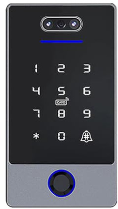 kekaa TTLock Face Recognition Access Control Keypad Standalone Waterproof Fingerprint Access Controller for Door Lock-B