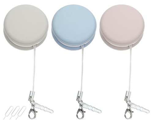 sourcing map Lot de 3 lingettes nettoyantes pour écran de téléphone portable, ordinateurs, tablettes tactiles, écrans de voiture - Bleu kaki et rose
