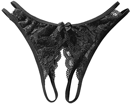 Genérico Tangas Sexy para Mujer Abiertas Cintura Baja Ropa Interior Bragas de Talla Grande para Mujer Ropa Interior Talla Gtande Sexo Bragas Brasileñas Tanga Comodas y Suaves Calzoncillos