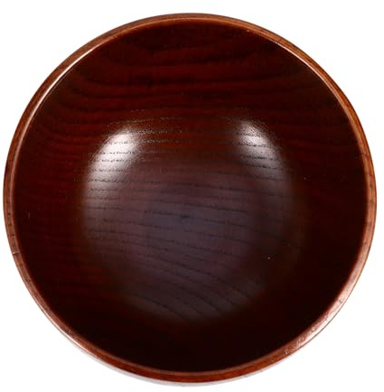 MOTHNUR Natural Wood Shaving Soap Cup with Solid Handle for Men Smooth Polished Surface Water Retention and Quick Drying Shave Mug Container for Wet Shave Gift for Grooming Enthusiasts