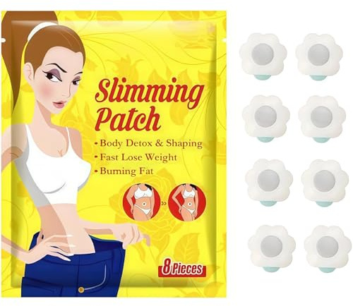 32 Stück Abnehmen Patch, Slimming Patch Abnehmen Schnell Fettverbrenner, Natural Herbal Sticker Weight Loss Bauch Abnehmpflaster Fettverbrennung für Männer und Frauen