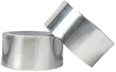 Vapour Barrier for Dishwashers, Aluminium Adhesive Tape 2000 x 50 mm, Heat Protection Film for Dishwashers, Worktops, Gutters