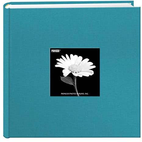 Pioneer Photo Albums Holds 200 Photos, Turquoise Blue, 4 x 6