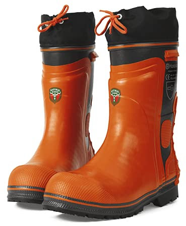 Husqvarna Functional 24 Schnittschutzstiefel - orange - 43