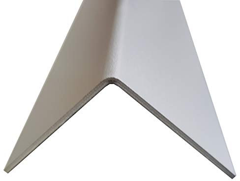 designbleche | Aluminium Winkelprofil eloxiert | 25x25mm Schenkellänge | 2,0mm Stärke | 1 Meter L-Profil | Robuster Kantenschutz & Eckschutz | Metallblech, Kantenprofil, Aluwinkel