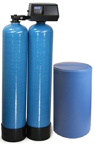 AFWFilters 9100 SXT Twin Tank Metered On-Demand 80,000 Grains Per Tank Water Softener 24/7 Soft Water