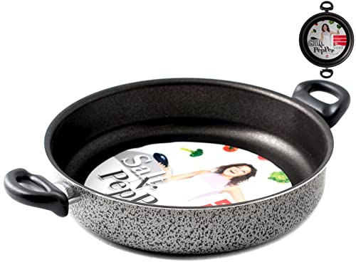 Home Poêle 2 Anses Salpepper Antiadhésif Cm 30 Marmite