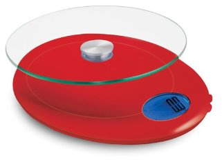 Legnoart * t-Scale Balance de Cuisine Rouge ts2ks – Kitchen Scale