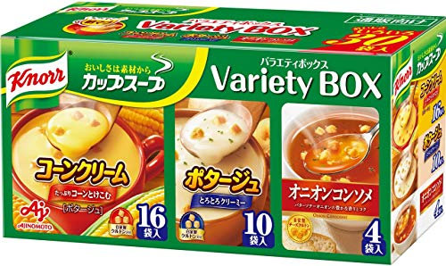 Knorr Japan Cup Suppe Soup Variety box 30 bags