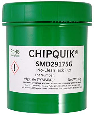 Tack Flux no-clean SMD291 in 75 gram Jar