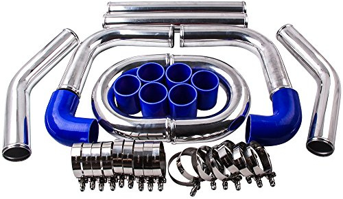 maXpeedingrods kit per tubazioni turbo 2,5 pollici, 64 mm universale | in alluminio,