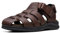 Clarks Men's Walkford Fish Sandal, Brown Tumb, 12 UK