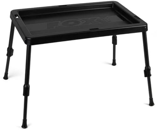 Fox Bivvy Table 47x30x2,6cm - Angeltisch zum Karpfenangeln, Tisch zum Angeln, Beistelltisch für Angler, Ablage