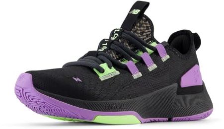New Balance Women's FuelCell Trainer V2 Cross Trainer, Black/Purple Fade, 12 W
