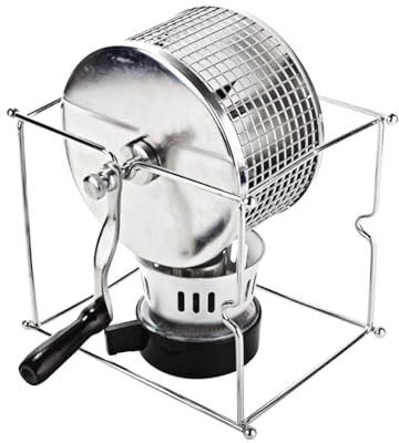 Generic Tostatore Manuale per Chicchi di Caffè Comodo Supporto per Chicchi di Caffè