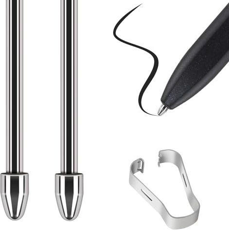 CoBak Stiftspitzen für Remarkable 2 Paper Tablet Marker Plus Stylus – langlebige Ersatzstiftspitzen aus Titanlegierung mit 4096 Druckempfindlichkeit und Neigungsunterstützung (2 Stück)