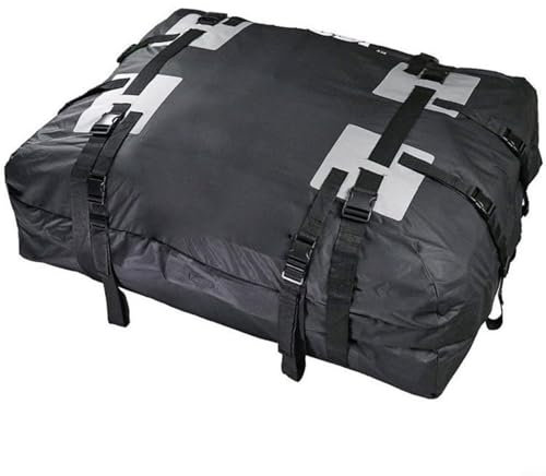 CNANRNANC Coffre de Toit de Voiture, Sac de Toit étanche, Porte-Bagages, Sac Cube pour et Transport de Bagages