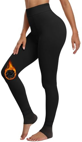 Leggings para Mujer con Forro Polar Cálido, Mujer Leggins Termicos Invierno, Leggins Termicos Muje r Invierno Forro Polar Cálido, Mallas Termicas Pantalon