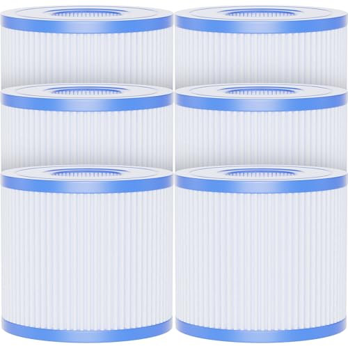 AQUALTRA Pool Filterkartuschen Typ D für P57100102, P57000104, 95 x 108 MM Aufstellpoolfilter für Pool Filter Type D, Poolfilter typ VII kompatibel mit SFS-350/600, RP-350, RX-600