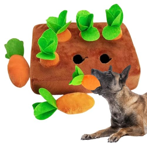 Hund Morot Plyschleksak Valp Nosleksak Morot Leksak