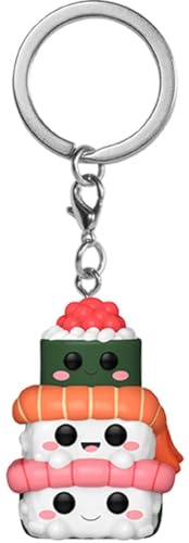 Funko Pop! Keychain Foods - Sushi Trio | Merchandising Oficial de Owned IP - Llavero Mini Figura para Llaves, Bolsos y Mochilas - Regalo Original para Fans