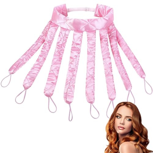 Octopus Heatless Curling Rod Headband,Octopus Design Soft No Heat Hair Curlers,Hair Curlers for Long Hair,HairCurlers for Sleeping Overnight,Soft Sleeping Overnight Silk Ribbon Hair Rollers