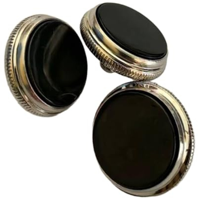 Folpus 3Pcs Trompete Ventil Kappen Trompete Ventil Finger Tasten zu Installieren Ersetzen Teile