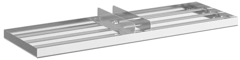 Gecheer Rastrello da Giardino 75 x 25 x 6 cm, Livellatore Versatile, Finitura Spazzolata, Impermeabile, per Lavori di Giardinaggio
