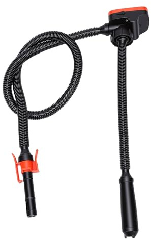 Eujgoov Pompe de Transfert de Carburant sans Fil, Batterie Rechargeable 6000 MAh, Pompe à électrique Portable avec Arrêt Automatique et Prévention des Fuites, pour Générateurs de