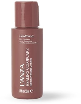 L'ANZA Heilung ColorCare Farbkonservierender Conditioner (50 ml), für Farbbehandeltes Haar - Schützt und Frischt die Haarfarbe auf Während der Heilung, Sulfatfreie Formel, Spülung Coloriertes Haar