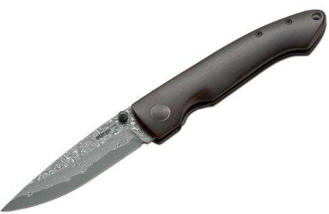 Böker Plus Unisex Messer Damascus Gent 1 Messer Black S