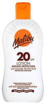Malibu Lotion 20 LSF 200 ml x 2 wasserfest