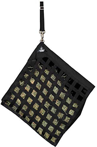 Weaver Leather 45 Degree Hay Bag, Black, 21 L x 7-1/2 W x 22-1/2 H