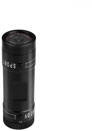 Yctze Action Camera, Metal F9 Full HD 1080p 3MP Mini Videokamera Liten Aluminium Sports Action Recorder Cykelhjälm Kamera DV DVR Sport Videokamera