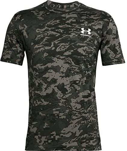 Under Armour T-Shirt ABC Camo | Superweicher Baumwolle-Polyester-Mix. Mit Camo-Muster, Rundhalsausschnitt und Logo auf der linken Brust.