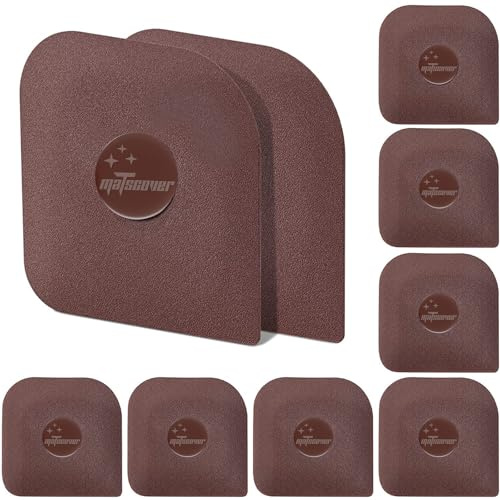 Matscover 10 Pcs Pot Scraper Set, Plastic, Pan Scraper, Non Scratch, Sturdy, Kitchen Tool | Pot Scraper Non Scratch for Cast Iron, Pot and Pan Cleaning, Food Scraper for Dishes, Home & Apartment Essentials