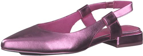 MARCO TOZZI Damer 2-2-89400-20 sling-pumps, rosa metallic, 38 EU, Rosa metallic, 38 EU