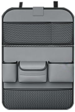 LUGIWN Auto-Rücksitzablage, kompatibel mit VW Bora Jetta Touareg Tiguan Touran T-Cross, Rücksitz-Auto-Organizer,4-Grey