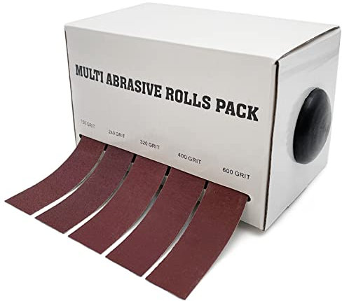 Papel de lija, tela de esmeril, papel de lija for paneles de yeso, papel de lija líquido, rollo de tela de esmeril, papel de lija surtido de 5 granos, rollos de papel de lija abrasivo de grano 150 240