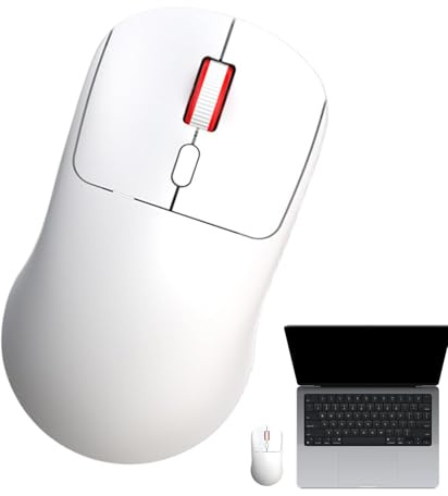 Trådlösa surfplattor, tyst, 2,4 g trådlöst, USB-mottagare 10,9 x 5,9 x 3,6 cm, justerbart Dpi-tillbehör för bärbar dator, justerbara laptoptillbehör