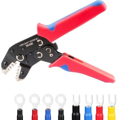 oupados Pince à Sertir Pince a Sertir Multicouche Outil de Sertissage | Pince a Sertir Placo pour les appareils électriques pour Électricien Bricolage -outil de sertissage de fils Pince Multicouche