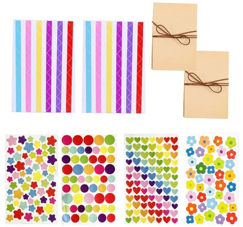 2 Stück Mini Fotoalbum Zum Selbstgestalten, Fotoalbum Schwarze Seiten, Fotobuch, Fotoalbum Hochzeit, DIY scrapbook, Geeignet als Geschenk zum Geburtstag, Schulabschluss oder Jahrestag
