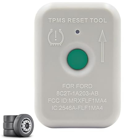 TPMS Reset Sensor Tool, Tire Pressure Reset Tool, Relearn Programming Training Tire Pressure Monitor Sensor Activation Tool for Vehicle TPMS Reset After Tire Rotation, Replacement TPMS19 for Ford