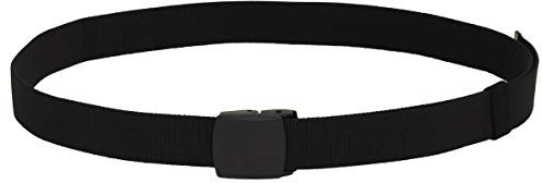 MFH Verstellbarer Gürtel Tactical Elastic Breite 3,7 cm Länge bis 140 cm (Schwarz)